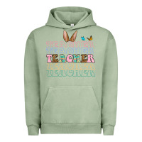 Pigment Oil Green Easter bunny Teacher Urban Hoodie - OliviaCreatesArt