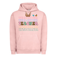 Pigment Salmon Easter bunny Teacher Urban Hoodie - OliviaCreatesArt