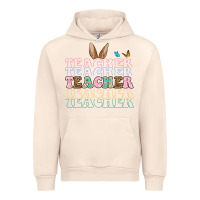 Sandshell Easter bunny Teacher Urban Hoodie - OliviaCreatesArt
