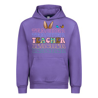 Tulip Easter bunny Teacher Urban Hoodie - OliviaCreatesArt
