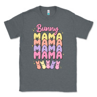 Charcoal Heather bunny mama Classic Tee - MaliasSmallBusiness
