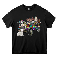 Black farm life Heavy Core Tee - SublimationCraftShop