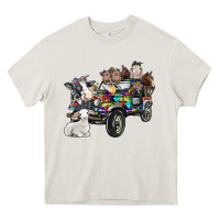 Cream farm life Heavy Core Tee - SublimationCraftShop