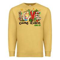 Antique Gold love came down luke 2 11 Premium Sweatshirt - texasbilliewilder