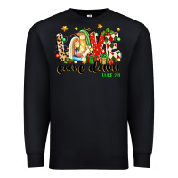 Black love came down luke 2 11 Premium Sweatshirt - texasbilliewilder