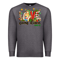 Charcoal Heather love came down luke 2 11 Premium Sweatshirt - texasbilliewilder