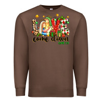 Chestnut love came down luke 2 11 Premium Sweatshirt - texasbilliewilder