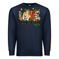 Navy love came down luke 2 11 Premium Sweatshirt - texasbilliewilder