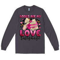 Smoke books are my love language Long Sleeve Tee - MaliasSmallBusiness