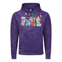 Cloud Purple easter coffee Vintage Hoodie - Jasminsmagicworld