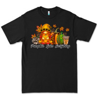 Black Pumpkin Spice Everything Premium Tee - RacoonDesign