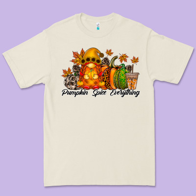 Pumpkin Spice Everything Premium Tee Designed By Racoondesign