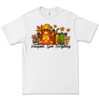 White Pumpkin Spice Everything Premium Tee - RacoonDesign