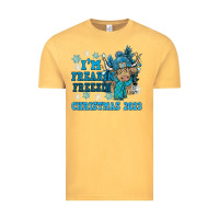 Vintage Mustard i'm freakin freezin christmas 2023 Vintage Tee - NancyCooperArtShop