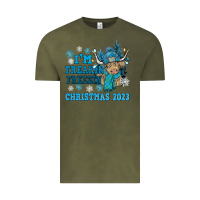 Vintage Olive i'm freakin freezin christmas 2023 Vintage Tee - NancyCooperArtShop