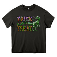 Asphalt Trick RAWR Treat Heavy Core Tee - CowhideDigitalArt