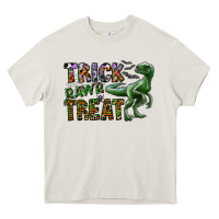 Cream Trick RAWR Treat Heavy Core Tee - CowhideDigitalArt