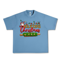 Pebble Blue Baking Christmas cheer Urban Heavy Tee - NancyCooperArtShop