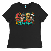 Black special education teacher Ladies Tee - Zillion Design Studio