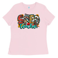 Bubblegum Pink special education teacher Ladies Tee - Zillion Design Studio