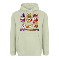 Matcha Hallothanksmas wine glasses Heavyweight Hoodie - NancyCooperArtShop