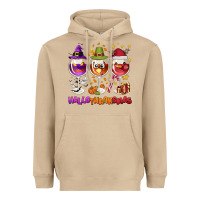 Mushroom Hallothanksmas wine glasses Heavyweight Hoodie - NancyCooperArtShop