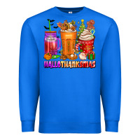 True Royal hallothanksmas coffee cups Premium Sweatshirt - texasbilliewilder