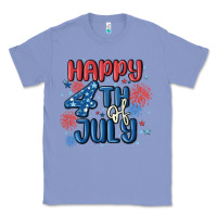 Colony Blue happy 4th of july Classic Tee - MaliasSmallBusiness