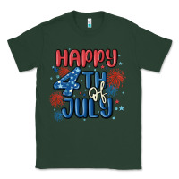 Sports Green happy 4th of july Classic Tee - MaliasSmallBusiness
