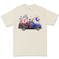 Bone western truck fourth of july Premium Tee - FaDigitalArtStudio