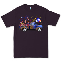 Plum western truck fourth of july Premium Tee - FaDigitalArtStudio
