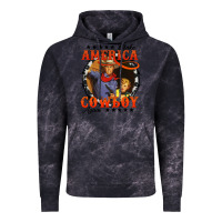 Cloud Black make america cowboy again Vintage Hoodie - AdoDesignShop