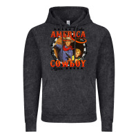Vintage Black make america cowboy again Vintage Hoodie - AdoDesignShop