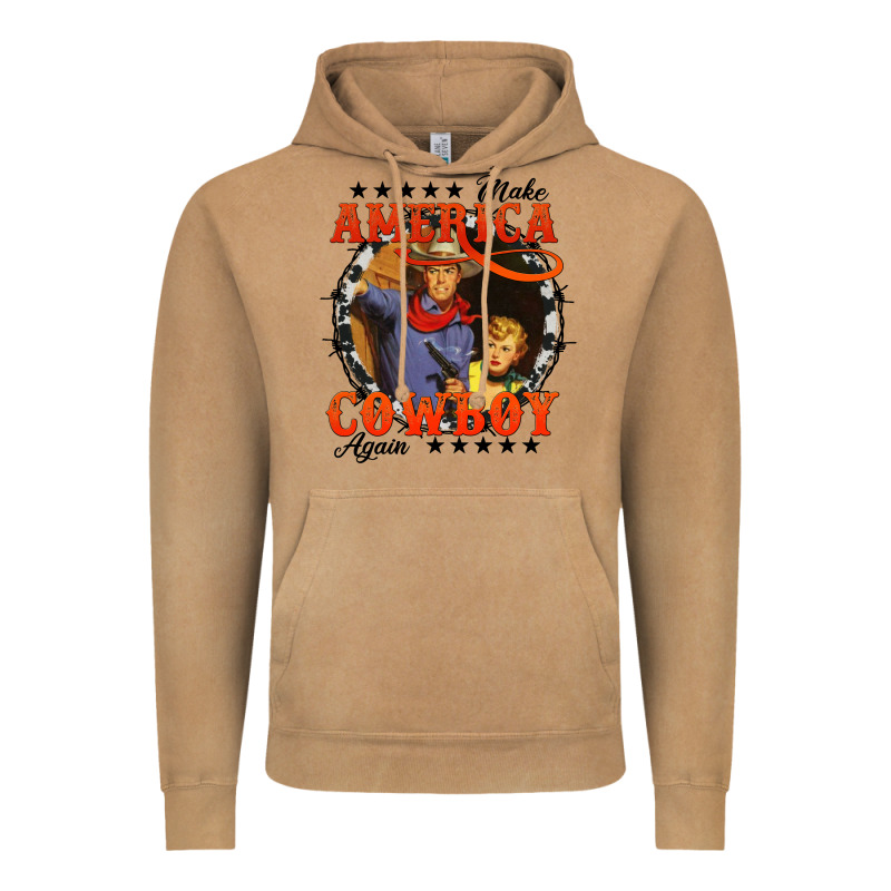 Make America Cowboy Again Vintage Hoodie by AdoDesignShop | Teevron
