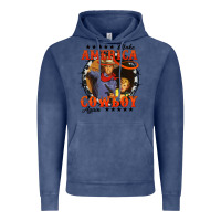 Vintage Denim make america cowboy again Vintage Hoodie - AdoDesignShop
