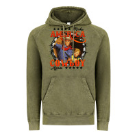 Vintage Olive make america cowboy again Vintage Hoodie - AdoDesignShop