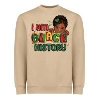 Mushroom i am black history black girl Heavyweight Sweatshirt - MaliasSmallBusiness