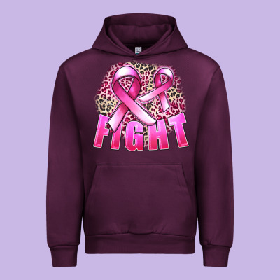 Fight Cancer Urban Hoodie Designed By Fadigitalartstudio
