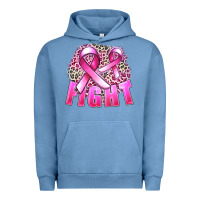 Pigment Pebble Blue fight cancer Urban Hoodie - FaDigitalArtStudio