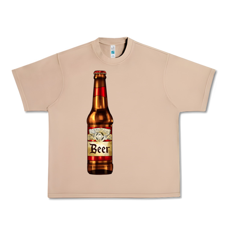 Red Beer Bottle Urban Heavy Tee by AdoDesignShop | Teevron