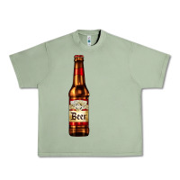 Oil Green red beer bottle Urban Heavy Tee - AdoDesignShop