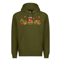 Army Green feeling berry good Premium Hoodie - TumblerDesignByShophia