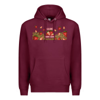 Burgundy feeling berry good Premium Hoodie - TumblerDesignByShophia