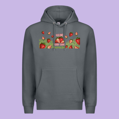 Feeling Berry Good Premium Hoodie Designed By Tumblerdesignbyshophia