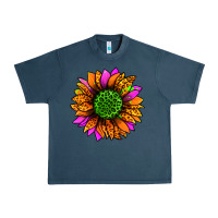 Midnight Navy halloween sunflower Urban Heavy Tee - Jasminsmagicworld