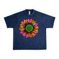 Navy halloween sunflower Urban Heavy Tee - Jasminsmagicworld