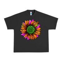 Pigment Black halloween sunflower Urban Heavy Tee - Jasminsmagicworld