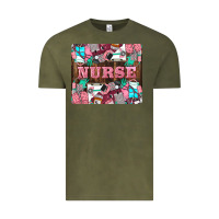Vintage Olive Nurse Vintage Tee - LillyAllenDesigns