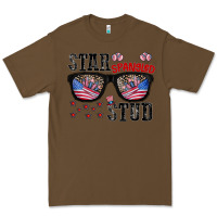 Cacao star spangled stup Premium Tee - CowhideDigitalArt
