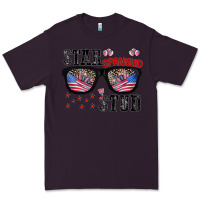 Plum star spangled stup Premium Tee - CowhideDigitalArt